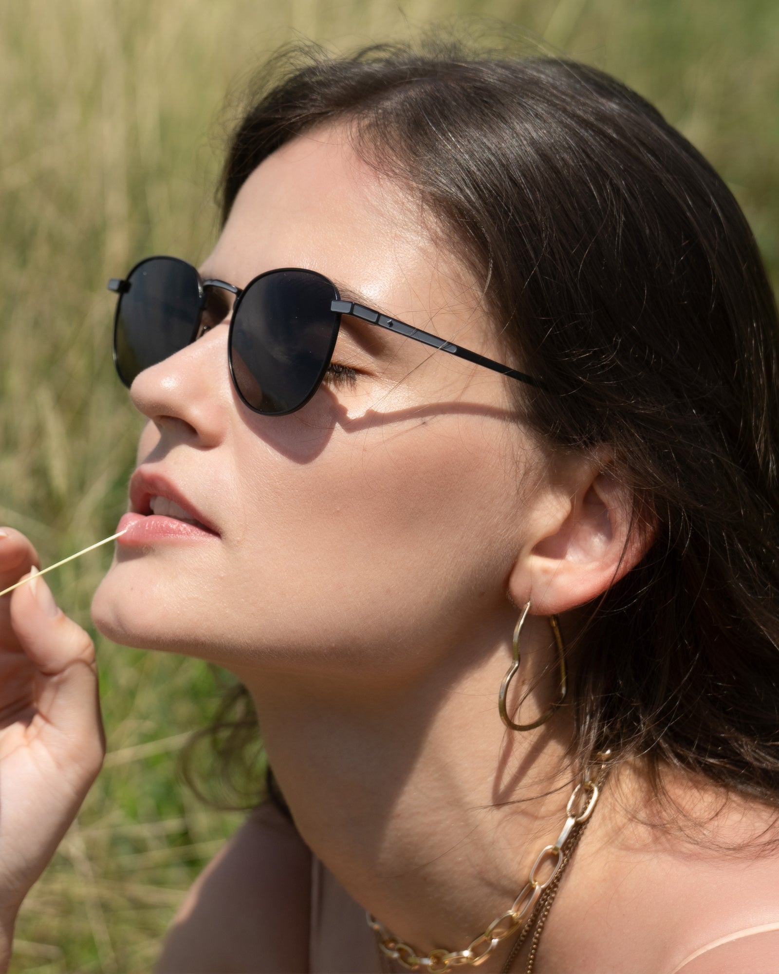 Hatiis Small Round Sunglasses